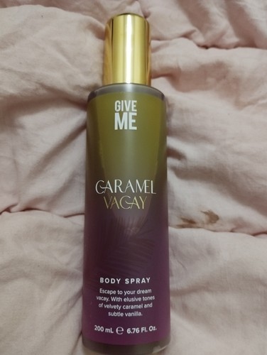 Give caramel vacay - me,