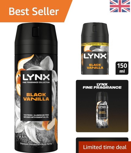 150ml black vanilla body - 150ml,