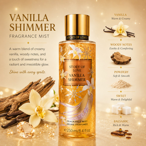Body mist 250ml - long, lasting