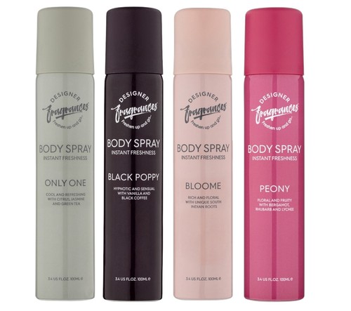 Designer fragrances 4pack body - designer,