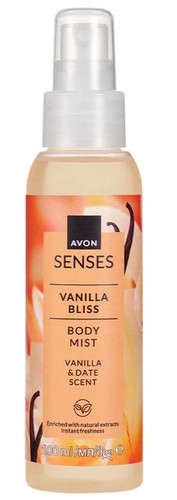 Avon senses body mist - avon, 100ml