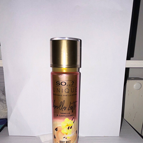 Vanilla latte body mist - body,