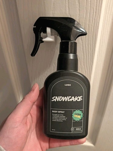 Lush snowcake body spray - snowcake,