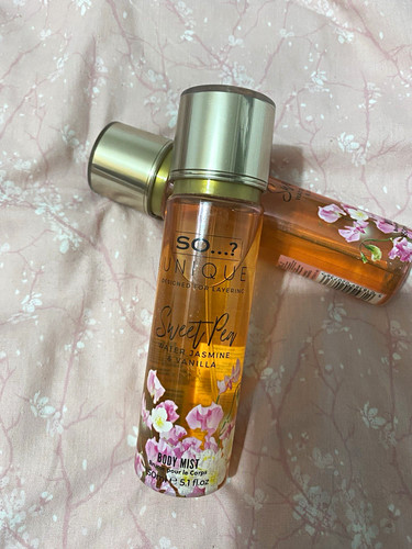 Sweet pea body mist for - so...?,